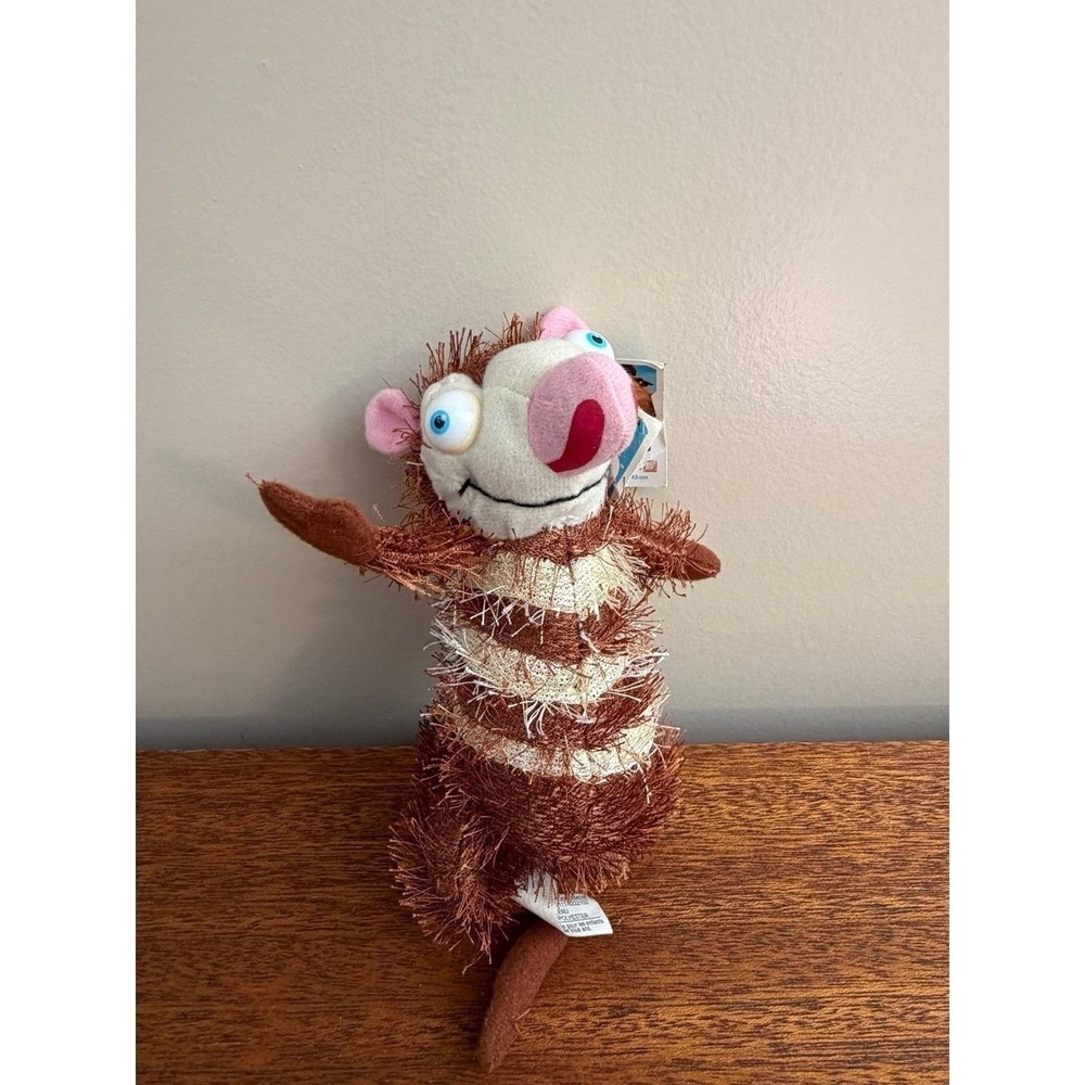 Nanco 6" Eddie 2006 Ice Age 2 The Meltdown Possum Plush Stuffed Animal Vintage